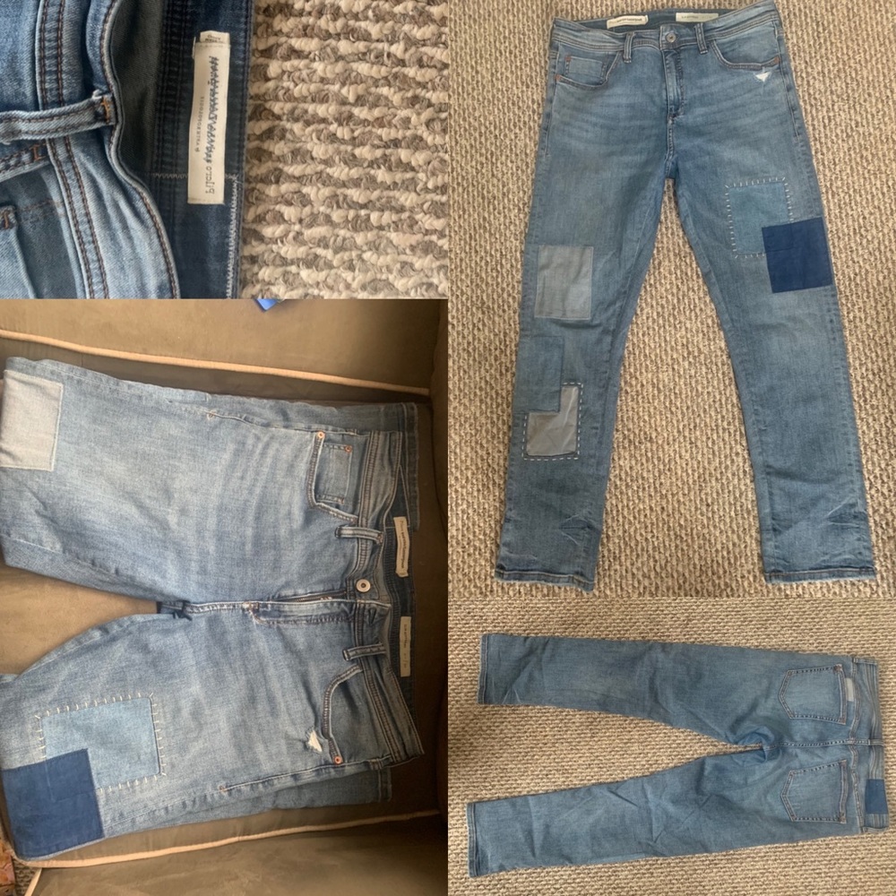 Pilcro&theLetterPress Patchwork Capris